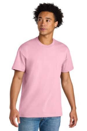 LIGHT PINK NL7200 next level apparel heavyweight tee