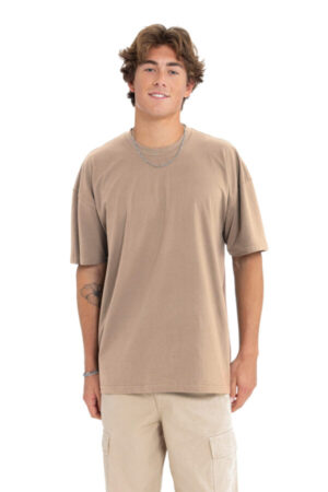 TAN NL7200 next level apparel heavyweight tee