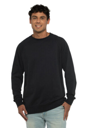 NL9000 next level apparel laguna raglan sweatshirt