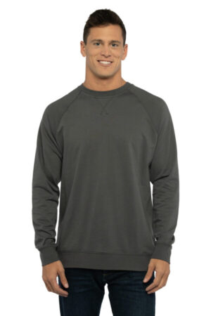HEAVY METAL NL9000 next level apparel laguna raglan sweatshirt