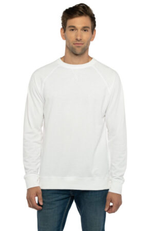 NL9000 next level apparel laguna raglan sweatshirt