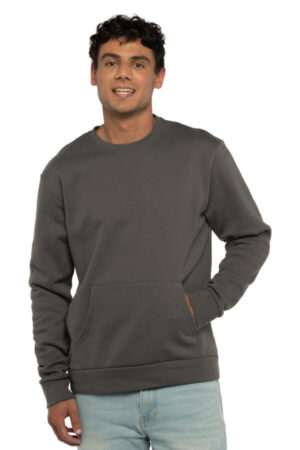 NL9001 next level apparel santa barbara pocket sweatshirt