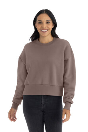 NL9087 next level apparel women's heavyweight sweatshirt