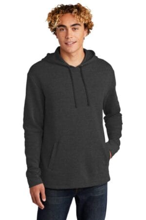 HEATHER BLACK NL9300 next level apparel unisex malibu pullover hoodie