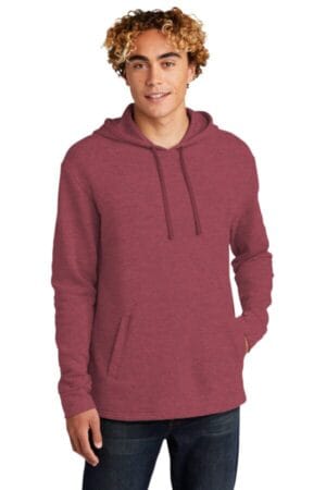 HEATHER CARDINAL NL9300 next level apparel unisex malibu pullover hoodie