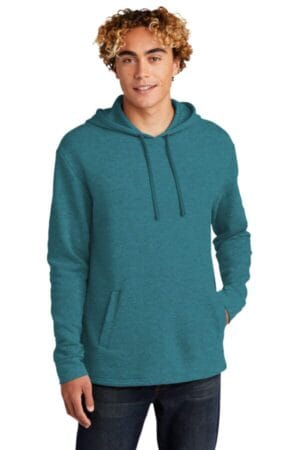 HEATHER TEAL NL9300 next level apparel unisex malibu pullover hoodie