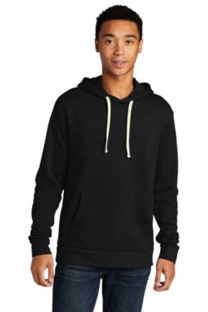 BLACK NL9303 next level apparel unisex santa cruz pullover hoodie