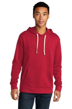 RED NL9303 next level apparel unisex santa cruz pullover hoodie