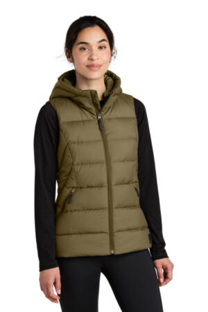 LODEN OR322218 limited edition outdoor research women's coldsnap hooded down vest