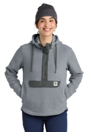 OR322268 limited edition outdoor research women's packwood fleece pullover hoodie