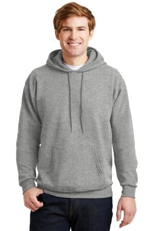 LIGHT STEEL P170 hanes ecosmart-pullover hooded sweatshirt
