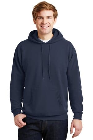 NAVY P170 hanes ecosmart-pullover hooded sweatshirt
