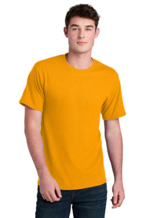 GOLD PC01 port & company core blend recycled tee