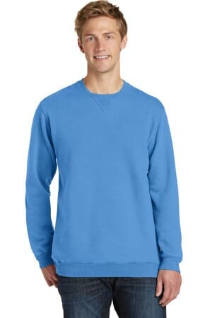 BLUE MOON PC098 port & company beach wash garment-dyed sweatshirt