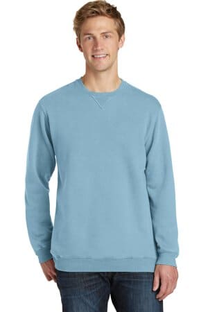MIST PC098 port & company beach wash garment-dyed sweatshirt