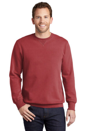 RED ROCK PC098 port & company beach wash garment-dyed sweatshirt