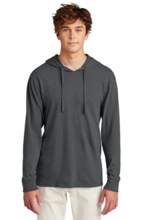 COAL PC099H port & co beach wash garment-dyed pullover hooded tee