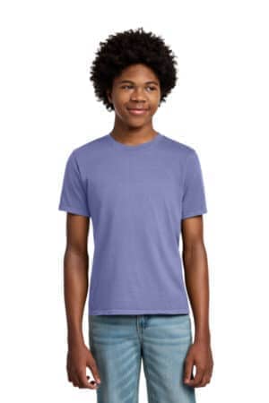 PC099Y port & co youth beach wash garment-dyed tee