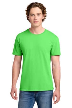 NEON GREEN PC099 port & co beach wash garment-dyed tee