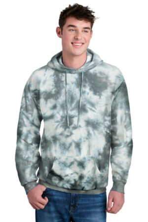 PC144 port & company crystal tie-dye pullover hoodie