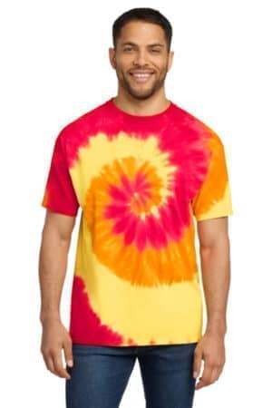 BLAZE RAINBOW PC147 port & co tie-dye tee