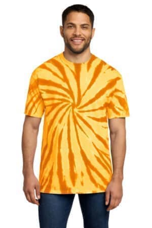 GOLD PC147 port & co tie-dye tee