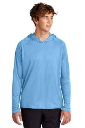 PC380H port & company performance pullover hooded tee