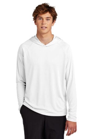 PC380H port & company performance pullover hooded tee