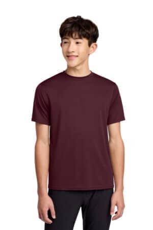 PC380Y port & co youth performance tee