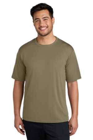 COYOTE BROWN PC380 port & company performance tee