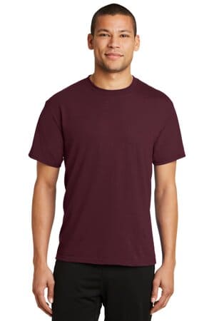 ATHLETIC MAROON PC381 port & company performance blend tee