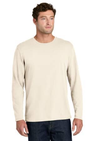 PC43LS port & co easy cotton long sleeve tee