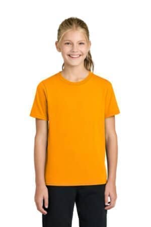 GOLD GOLD PC43Y port & co youth easy cotton tee