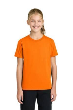 TENNESSEE ORANGE PC43Y port & co youth easy cotton tee