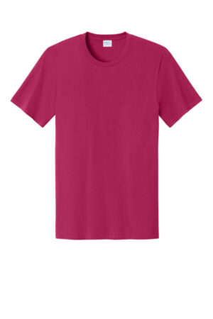 FLUSH PINK PC43 port & company easy cotton tee