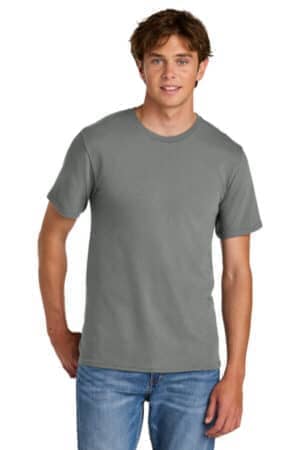 MEDIUM GREY PC43 port & co easy cotton tee