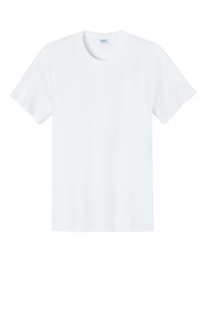 WHITE PC43 port & company easy cotton tee