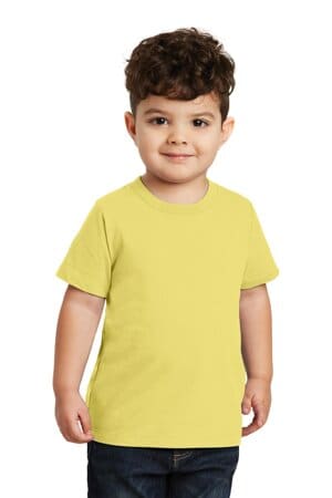 YELLOW PC450TD port & company toddler fan favorite tee
