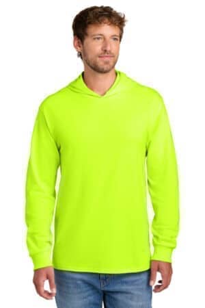 S. GREEN S. GREEN PC54H port & co core cotton pullover hooded tee