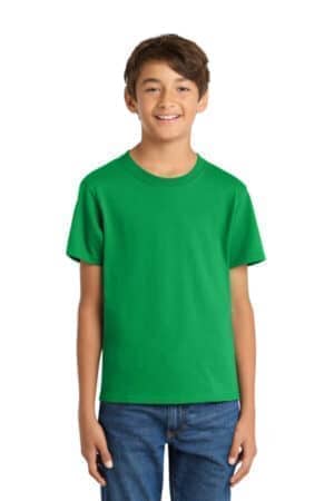 PC54Y port & co youth core cotton tee