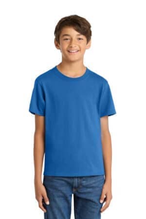 ROYAL PC54Y port & co youth core cotton tee