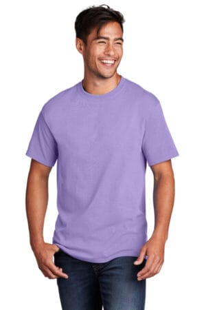 LAVENDER PC54 port & company-core cotton tee