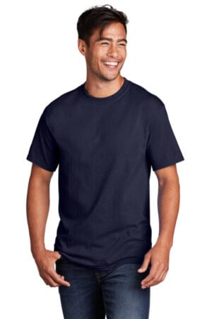 TRUE NAVY PC54 port & company-core cotton tee