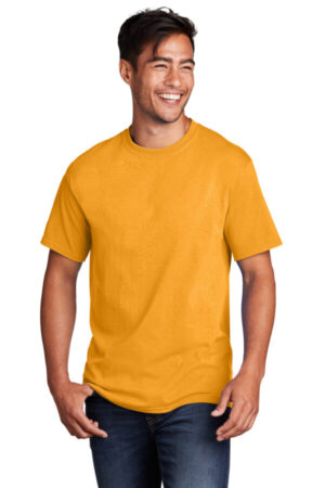 GOLD PC54 port & company-core cotton tee