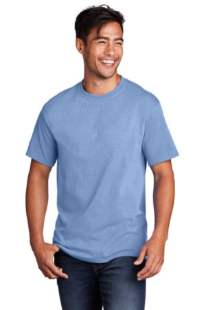 LIGHT BLUE PC54 port & company-core cotton tee