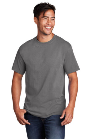 MEDIUM GREY PC54 port & company-core cotton tee