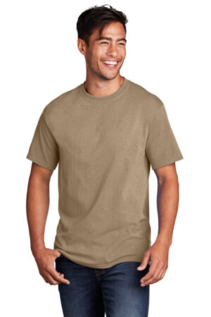SAND PC54 port & company-core cotton tee