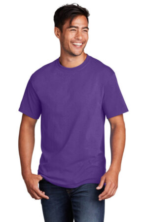 TEAM PURPLE PC54 port & company-core cotton tee