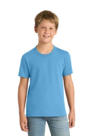 PC55Y port & co youth core blend tee