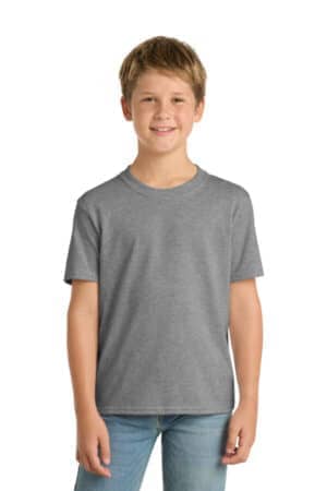 PC55Y port & co youth core blend tee